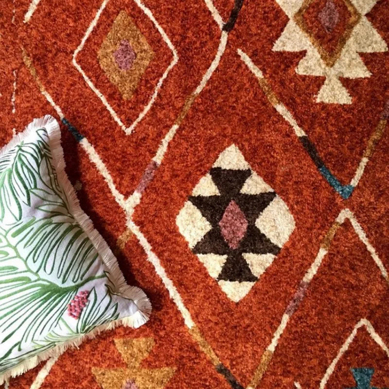 tapis bohème chic