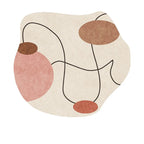 tapis chambre bébé fille 80cm