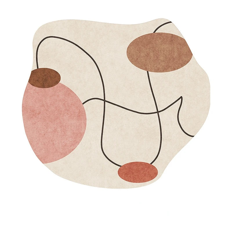 tapis chambre bébé fille 80cm