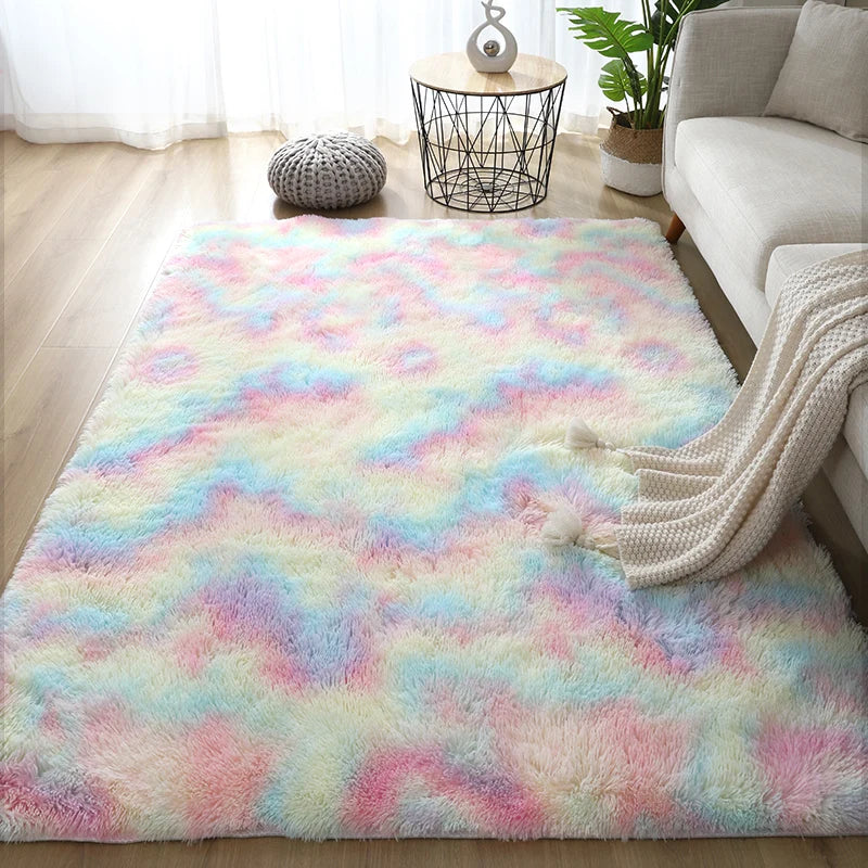 tapis chambre fluffy 40x60cm