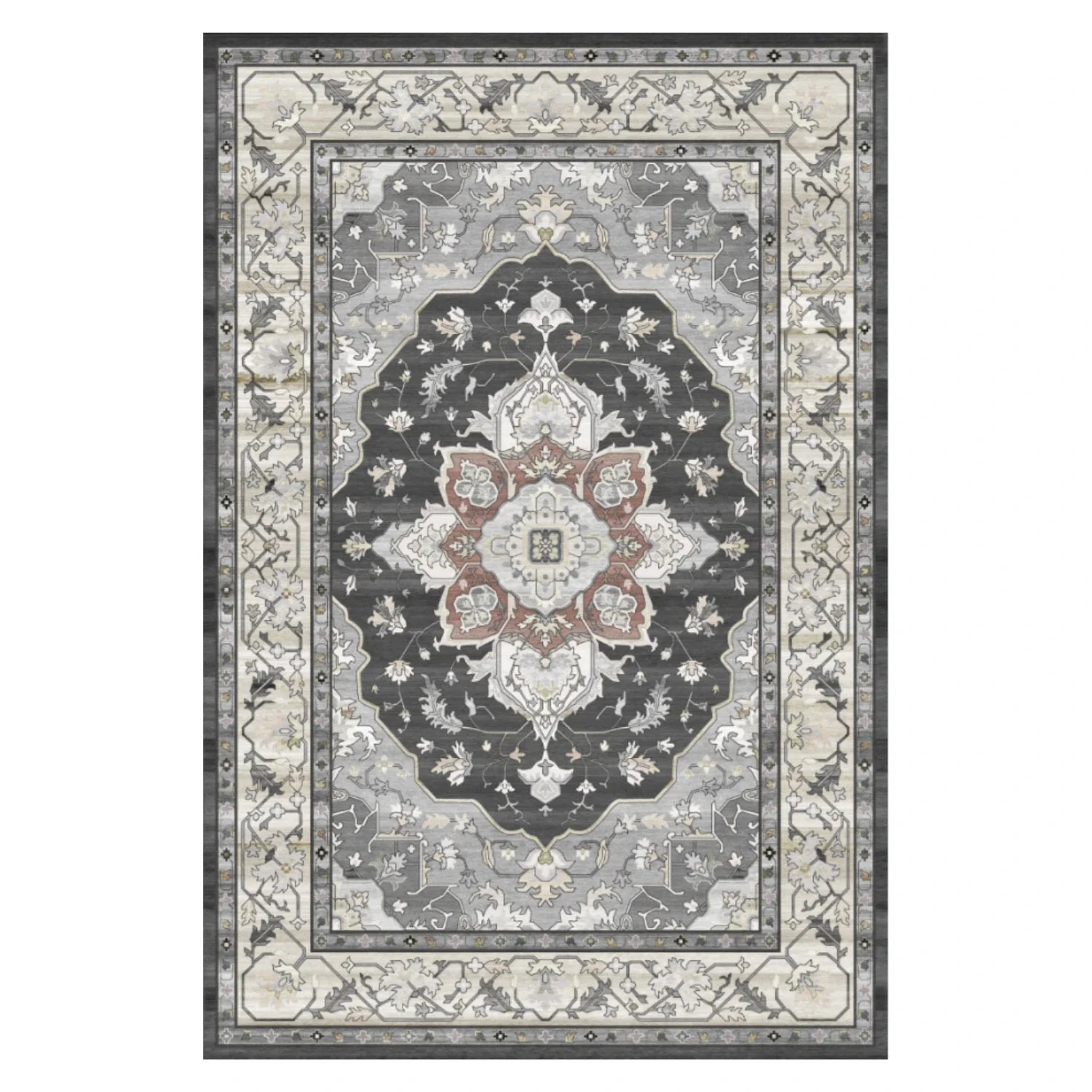tapis chindi indien 40x60cm