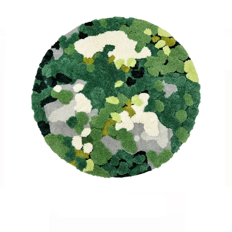 tapis coloré design 100cm