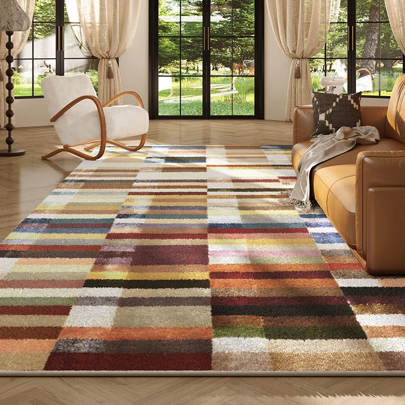 tapis colorés modernes 60x90cm