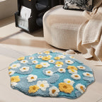 tapis contemporain design 100x105cm