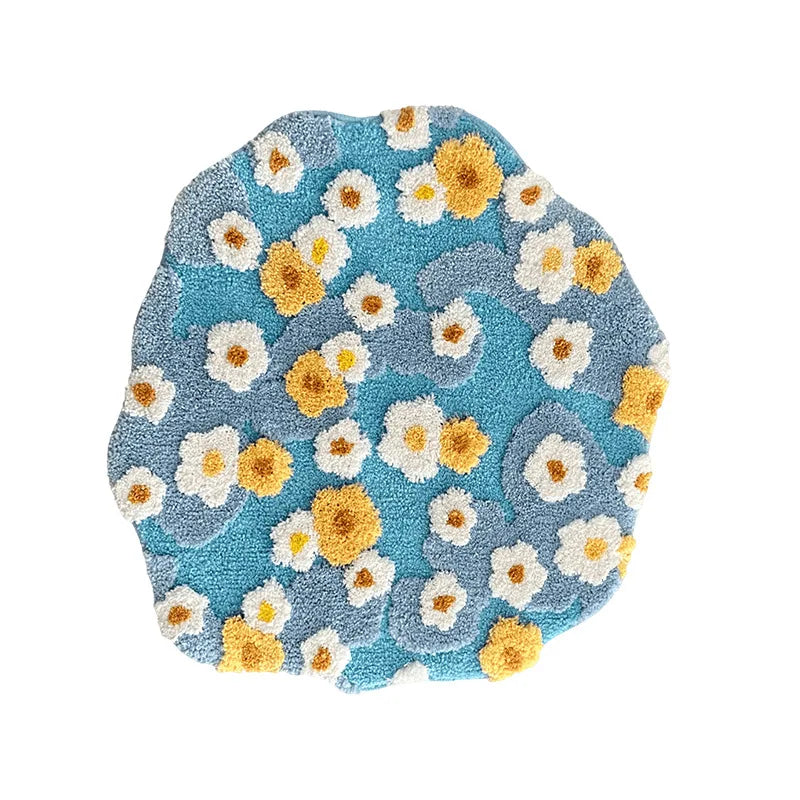 tapis contemporain design 100x105cm