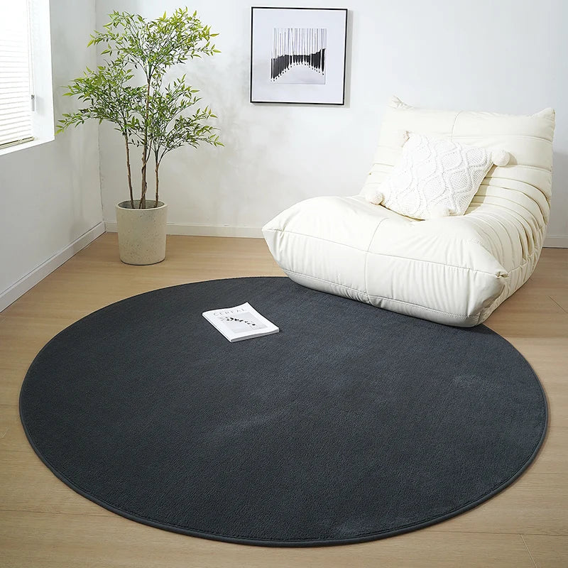 tapis couleur uni 80x80cm