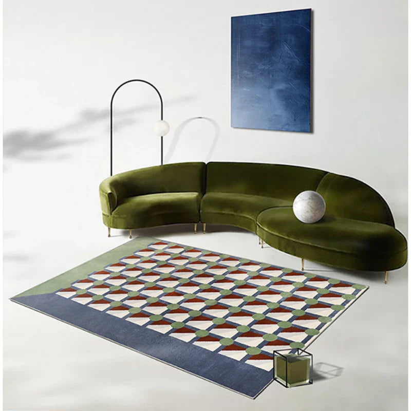 tapis damier 200x300