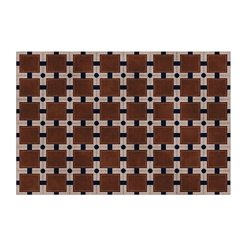 tapis damier 50x80cm