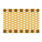 tapis damier couleur 50x80cm