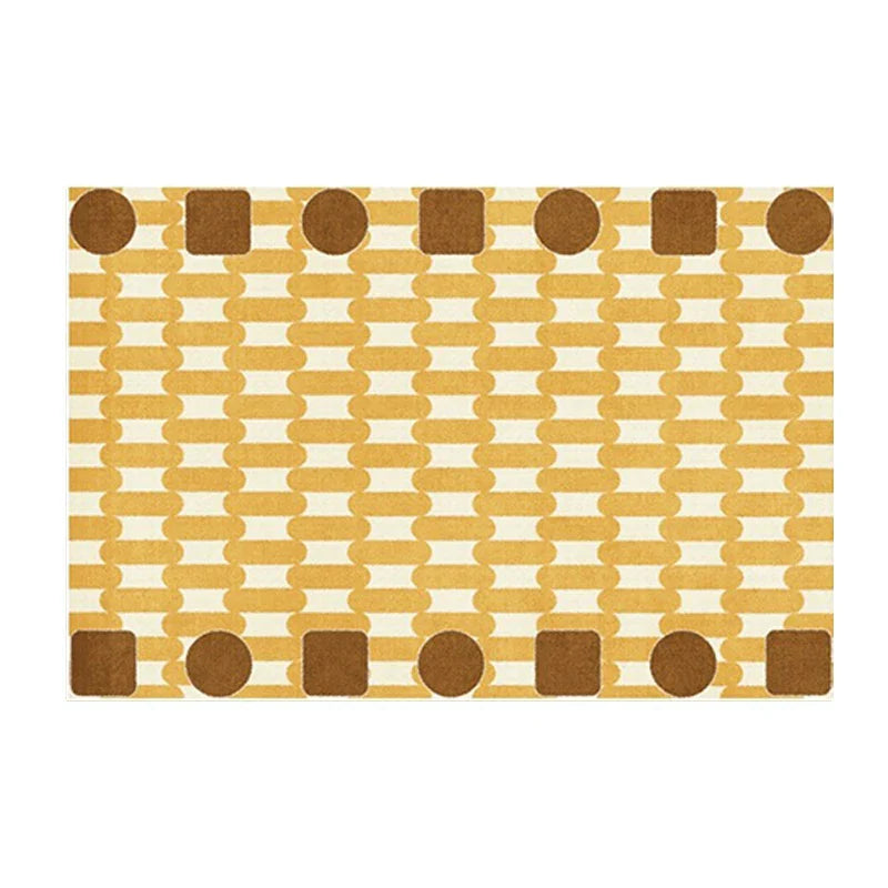 tapis damier couleur 50x80cm