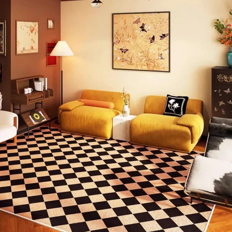 tapis damiers