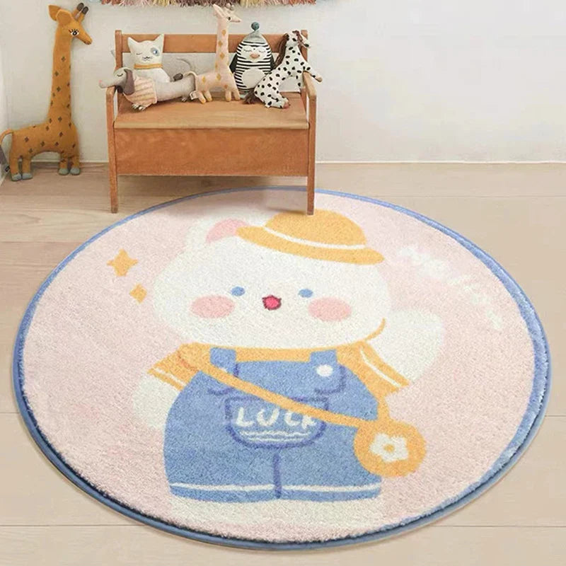 tapis de jeu lapin 80cm