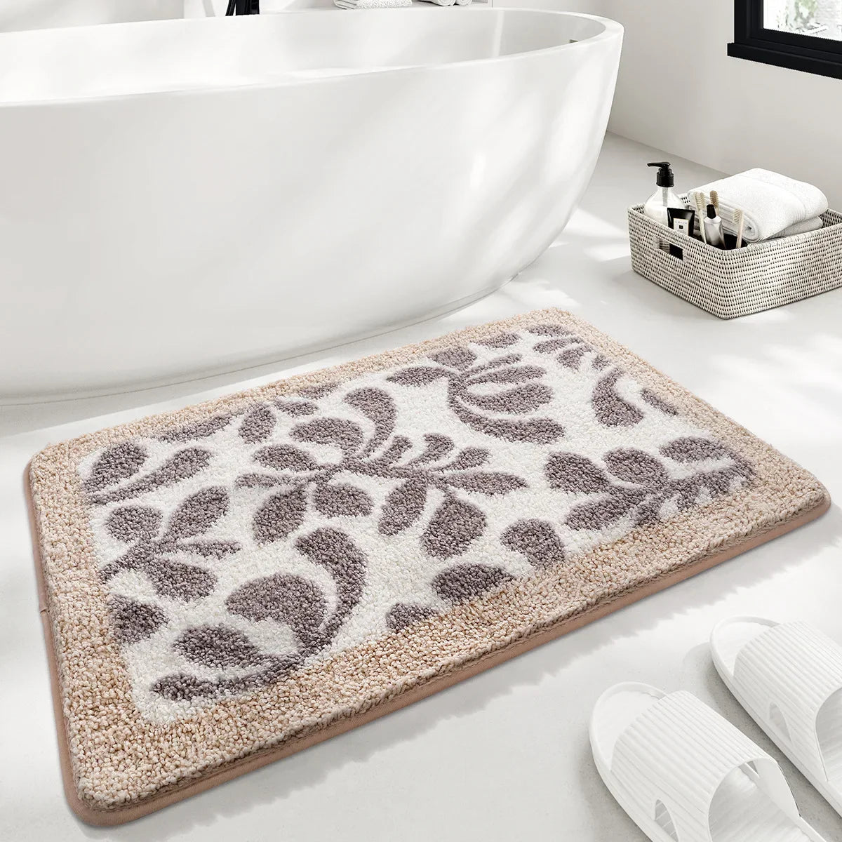 tapis de salle de bain original 50x80cm