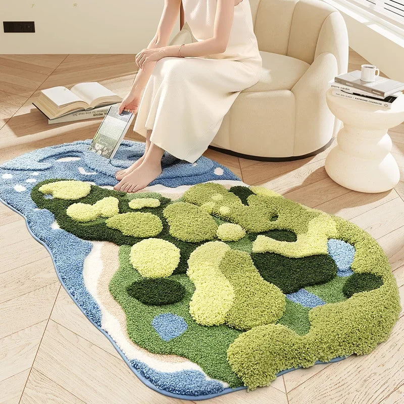 tapis de salon design 90x160cm