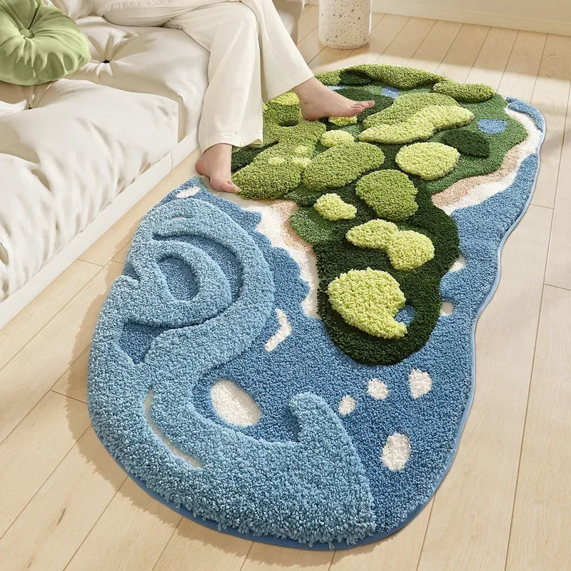 tapis de salon design 90x160cm