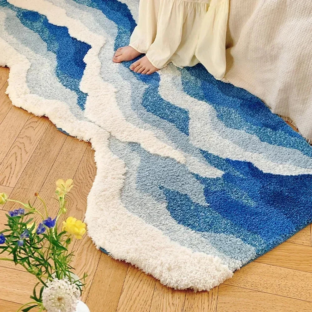 tapis descente de lit design