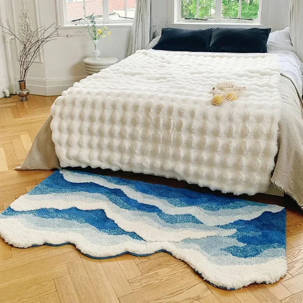 tapis descente de lit design