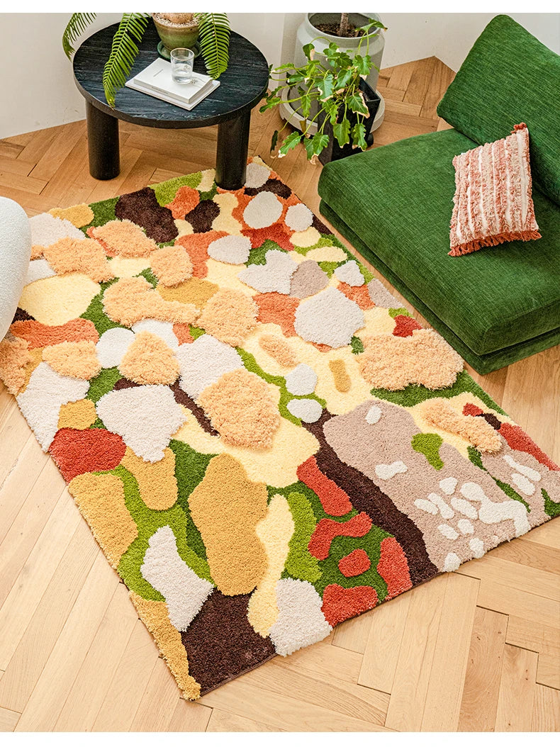 tapis design contemporain 140x200cm
