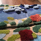 tapis design rond 100cm