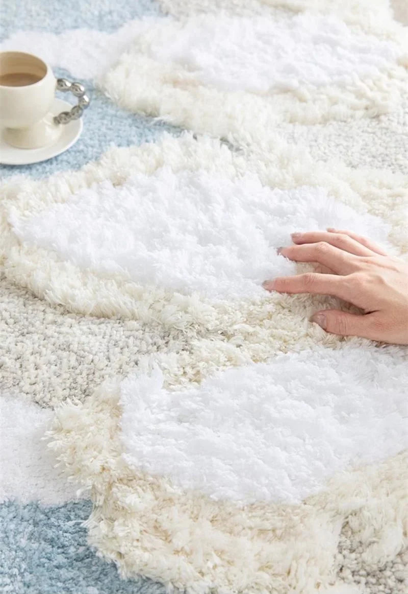 tapis design salon