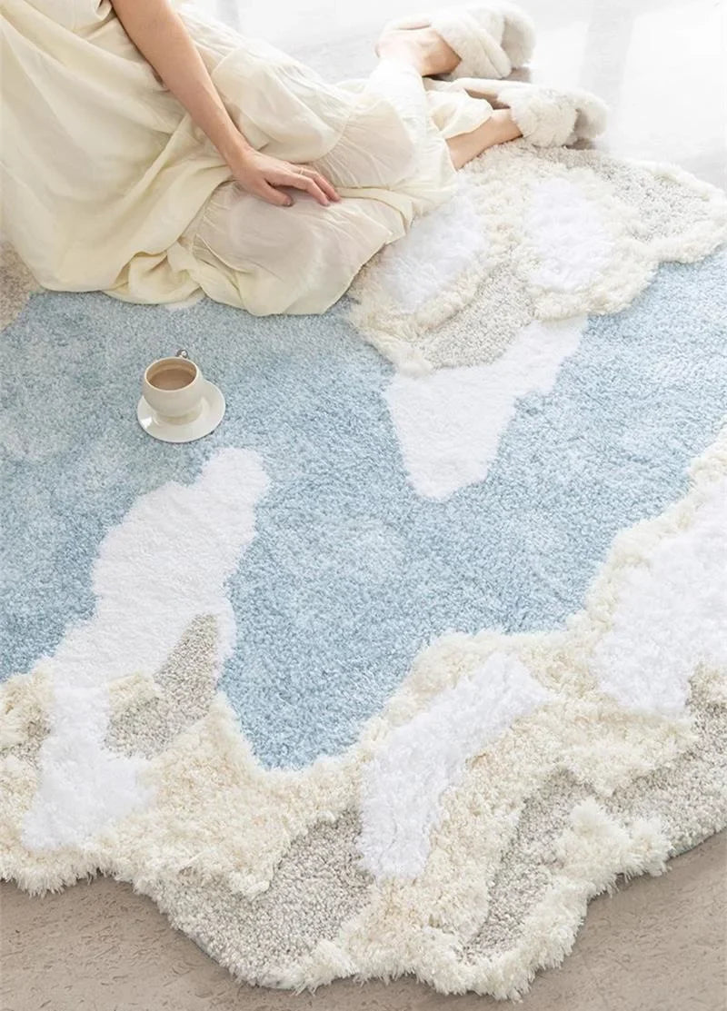 tapis design salon