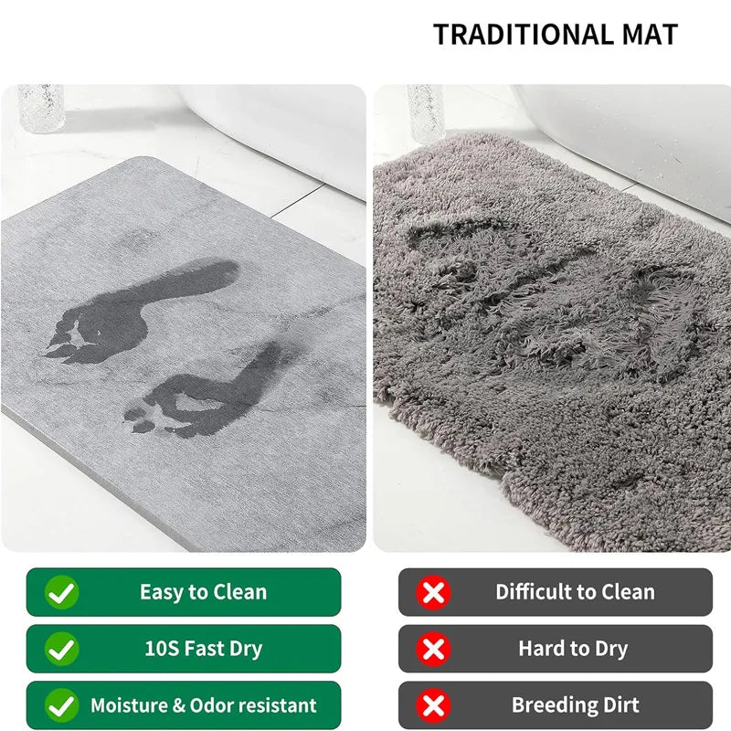tapis en diatomite