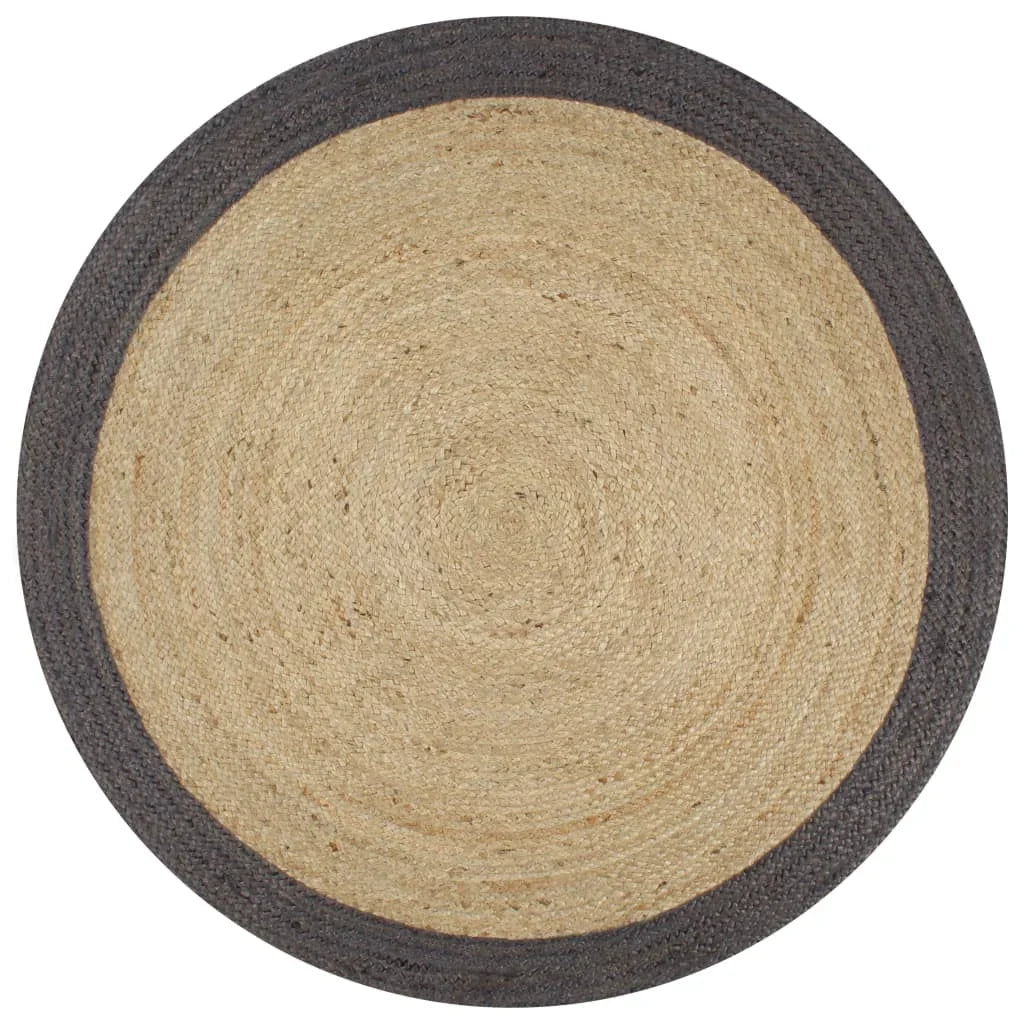 tapis en jute rond