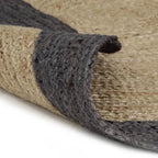 tapis en jute rond