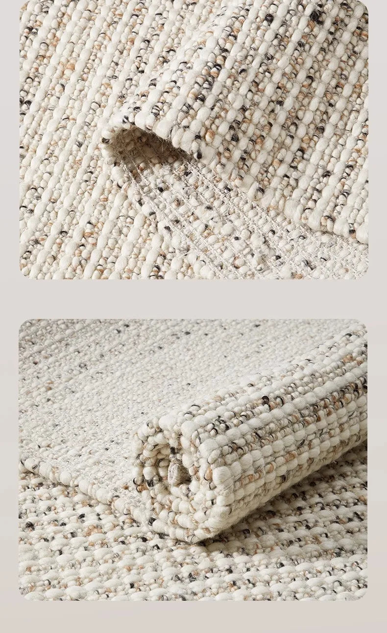 tapis en laine fait main