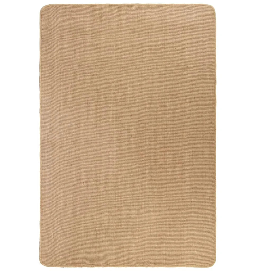 tapis en toile de jute