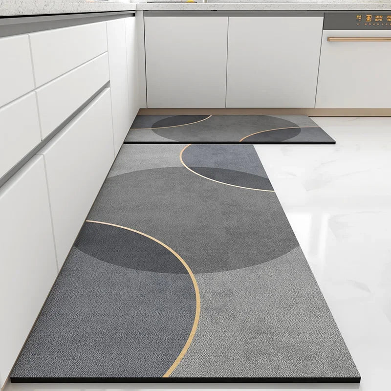 tapis en vinyle cuisine GU1391 P / 1pc 140x200cm