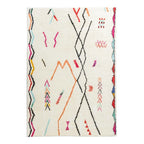 tapis ethnique beige 50x80cm