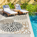 tapis extérieur salon de jardin
