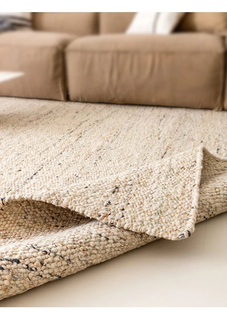 tapis fait main laine