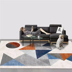 tapis forme abstraite
