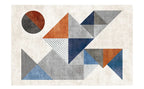 tapis forme abstraite 60x90cm