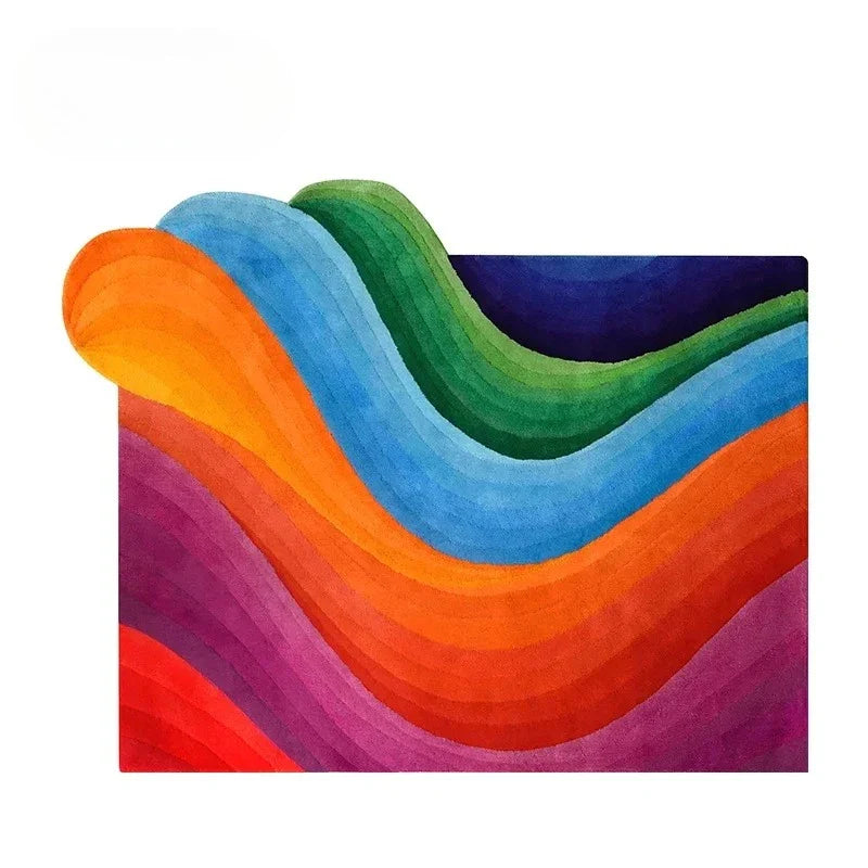 tapis forme géométrique 80x120cm