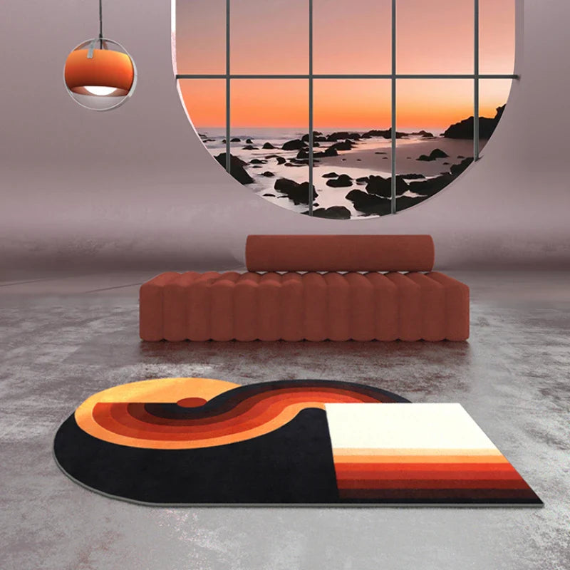 tapis forme irrégulière
