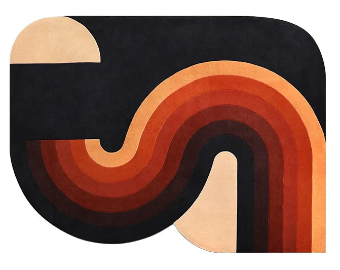 tapis forme originale 120x160cm