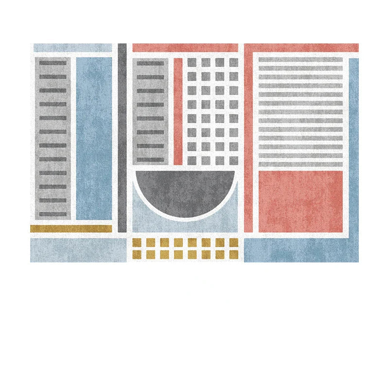 tapis géométrique scandinave 60x90cm