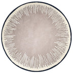 tapis gris moderne 80x80cm