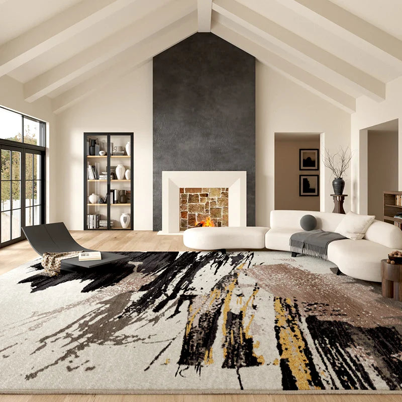 tapis imitation marbre 80x120cm