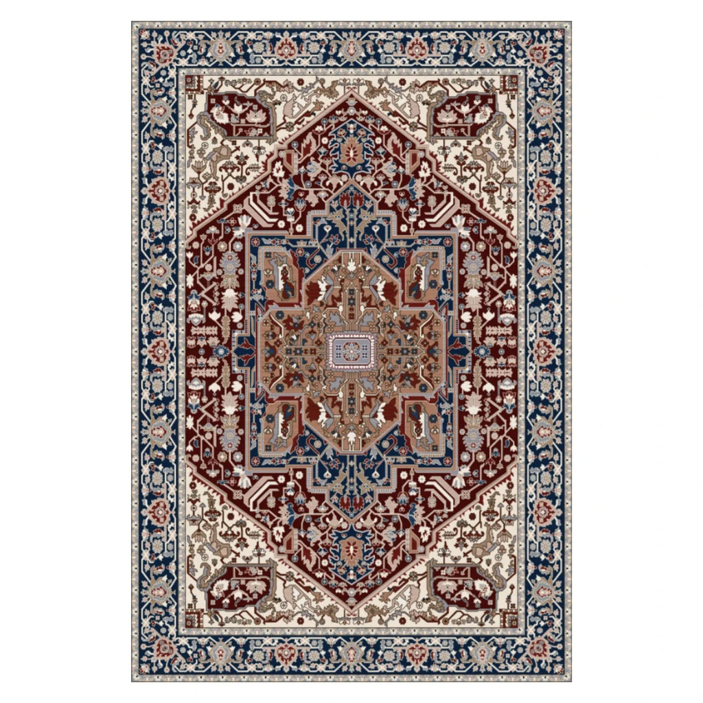 tapis indien ancien 40x60cm
