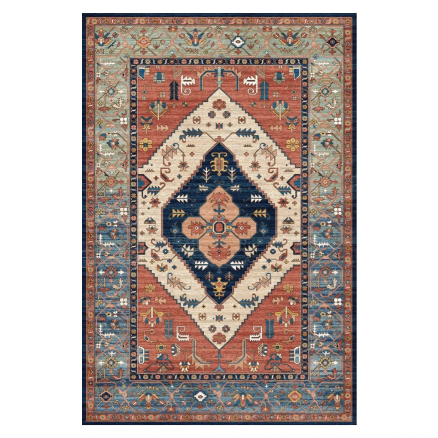 tapis indien d’amérique 40x60cm