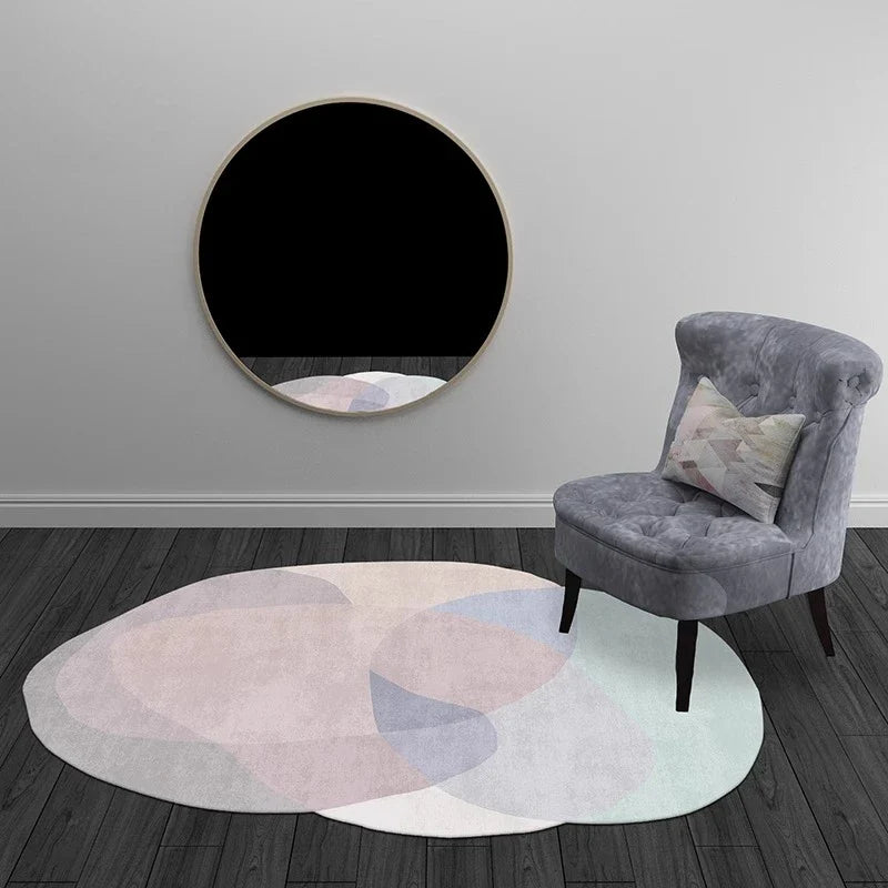tapis irrégulier design