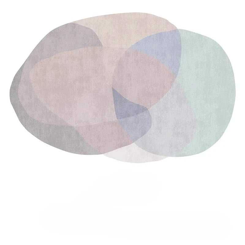 tapis irrégulier design 80x120cm
