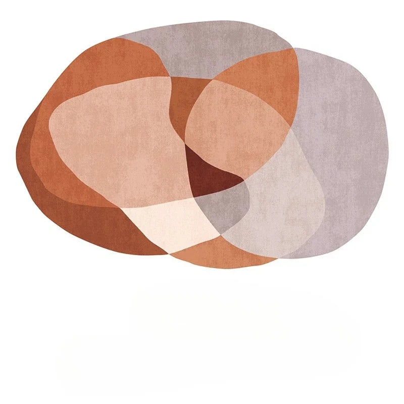 tapis irrégulier salon 80x120cm