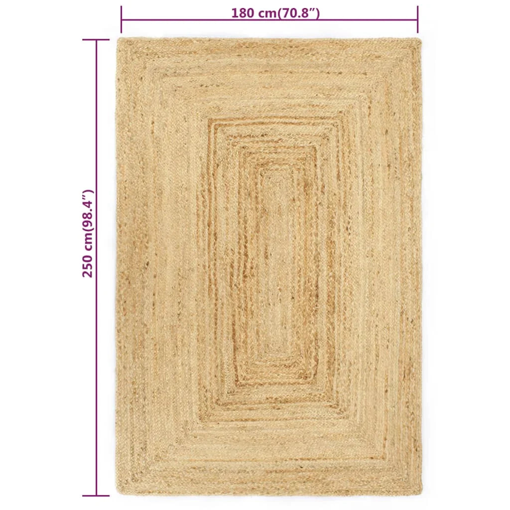 tapis jute rectangulaire