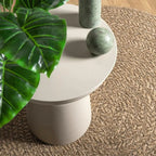 tapis jute rond
