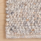 tapis laine beige